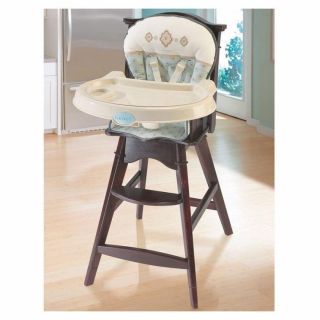 Comfort Reclining Wood High Chair Baby Feeding Safety 80830 NEW