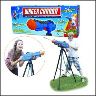 ULTIMATE WATER GUN CANNON SHOOT 100FT CONNECT TO GARDEN HOSE NEW