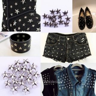 to choose Fashion Punk Rock Stud Rivet Spike for bag/shoes/clothes DIY