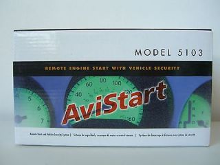 AVITAL AviStart Model 5103L Remote Engine Start With Vehicle Security