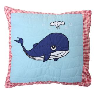 THE SEA WHALE CUSHION COVER FOR CHILDRENS / BOYS ROOM BY BABYFACE