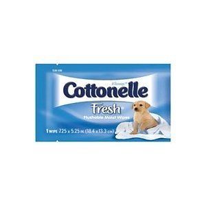 Cottonelle Flushable Moist Wipes, 20 each