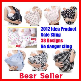 baby sling cradle puch ring carrier cotton100% no slip 38 colors