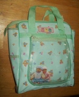 DIAPER BAG FOR 17 19 INCH BABY DOLL or YOUR BABY