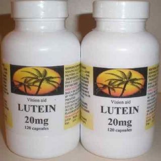 Lutein 20mg 240 Capsules Skin Eye Care Zeaxanthin 5mg