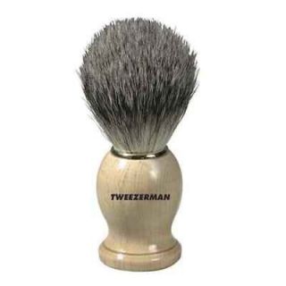 New Tweezerman 2801 Badger Hair Shaving Brush For Men