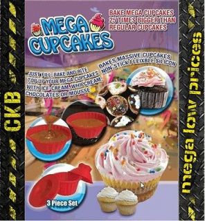 Mega Cupcake Baking Set / Bakes GIANT JUMBO Massive BIRTHDAY Cake