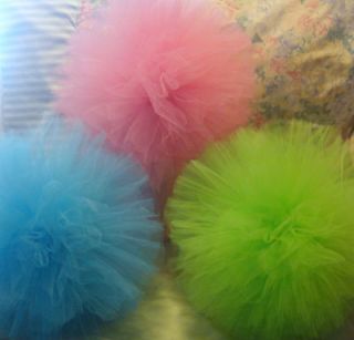 12  8   6 Hanging Tulle Ball   Pom   Shower   Nursery   Gift   Lots