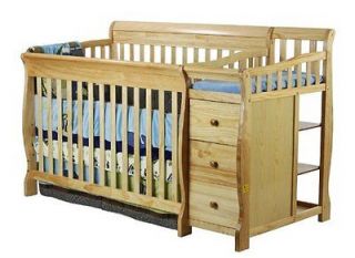 Dream On Me 4 in 1 Brody Convertible Baby Crib with Changer Nursery