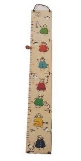 NEW KIDS FOLDABLE WOODEN HEIGHT & GROWTH CHART