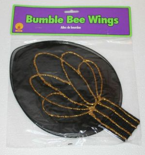 Chiffon Bee Wings child adult butterfly insect costume bug dress up