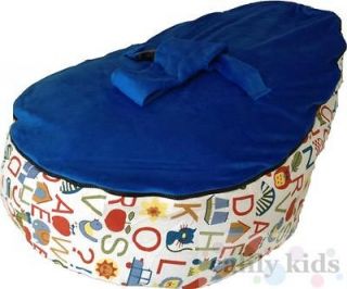 Baby Toddler Kids Portable Bean Bag Seat / Snuggle Bed   Alphabet