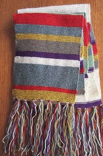 Tom Baker Dr Who Scarf   Season 13   Hand Knitted   To Original Colour