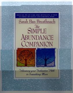 The Simple Abundance Companion, Sarah Ban Breathnach, Acceptable Book