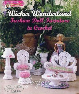 Wicker Wonderland Doll Furniture, Annies patterns
