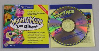 Edmark® Mighty Math Zoo Zillians® WIN CD (PC)