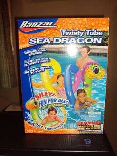 NEW Banzai Twisty Tube Sea Dragon Inflatable Swim Toy