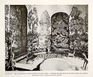 Duchesse DAlbe Bathroom Interior Design Decoration Paris Rateau Art