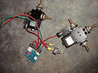 DUAL 3 way solenoid valves with delay timer for fuel return   WVO