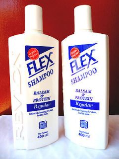 Lot of 2 Revlon Flex Protein Balsam Regular (Normal to Dry) Shampoo