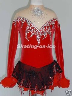 LOVELY TWIRLING BATON, ICE SKATING DRESS MADE TO FIT