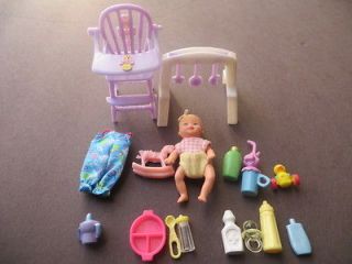 Mattel Barbie baby Krissy doll & accessories
