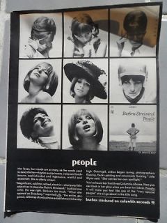 1964 Print Ad Barbra Streisand PEOPLE Columbia Records