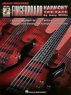 Fingerboard Harmony For Bass Bass Builders Bass Guitar Sheet Music, CD