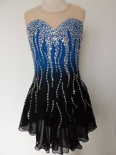 CUSTOM MADE TO FIT ICE SKATING BATON TWIRLING DRESS