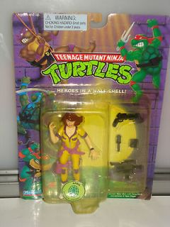 New Vintage April ONeal Ninja Turtles TMNT 1995 Playmates Toy Action
