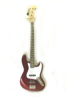 ELECTRIC BASS   RED Maple Rosewood 47  PJ 4 String Guitar Brand New