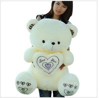 2012 acerbity Mimi wool double heart bear teddy bear drowsy doll 50