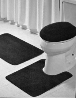 Pc. Bathroom Mat/Rug SETBath and Contour Rug/Mat+Toilet Seat Cover