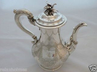 Stunning `Paul Storr` Very Rare Antique Wiilam IV Solid Silver Coffee