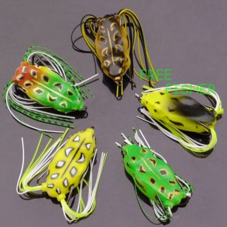 pcs a set Hollow Body Frog fishing soft lure new 4cm Frog 5