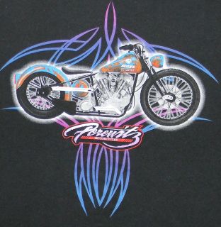 Perewitz Motorcycles XL Black T shirt Allstate Good Hands