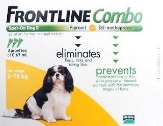 FRONTLINE PLUS For Dogs (Combo), 6 Months Supply, 0   22 lbs   BRAND