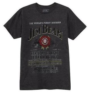 NWT Gap Mens Jim Beam Bourbon Whiskey Graphic T Shirt Small S NEW $27