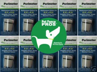 10 pack perimeter battery fits invisible fence collar america s