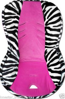 Britax Roundabout 50 Baby Seat Cover Zebra White & Pink (more in store