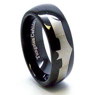 batman silver ring
