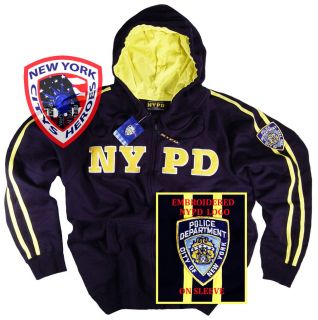 NYPD Shirt Hoodie Sweatshirt Officially Licensed by The New York City
