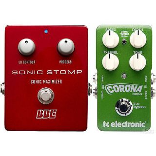 TC Electronic Corona BBE Sonic Stomp Chorus and Sonic Maximizer Guitar