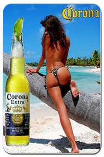 CORONA EXTRA BEER GIRLS PHOTO FRIDGE MAGNET #1