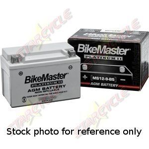 YZF R1 BikeMaster AGM Platinum II Motorcycle Battery   MS12 10ZS