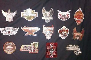    14 Harley Davidson stickers   oilfield stickers, oil and