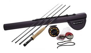 Redington 590 4 Topo Outfit Fly Fishing Rod & Reel Kit 5wt 9 foot 4