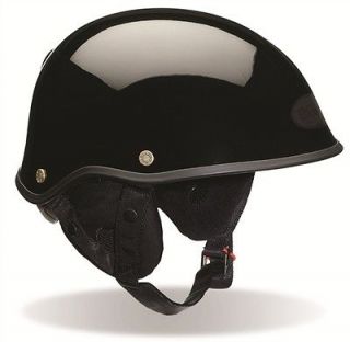 Bell Drifter DLX Motorcycle Half Helmet Black Solid Large