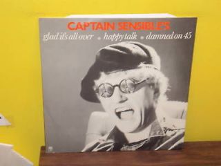 CAPTAIN SENSIBLE Glad Its All Over 84 UK 12
