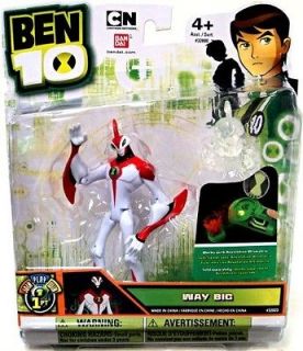 Ben 10 Way Big 4 Action Figure (Includes Minifigure) ,NEW